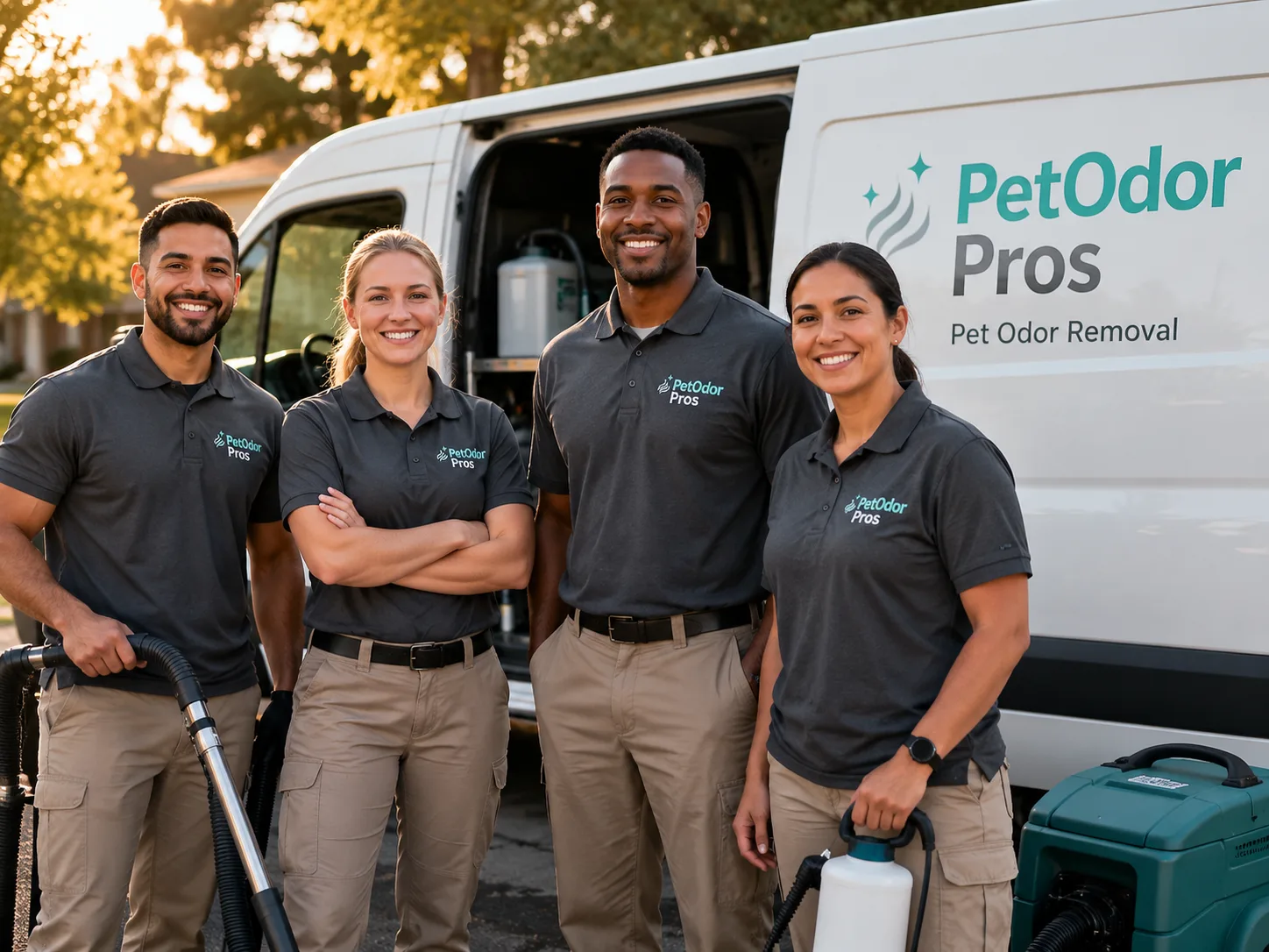 Pet Odor Removal team serving Akron, MI